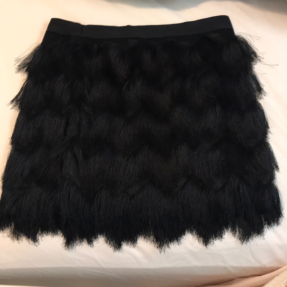 Black flapper skirt
